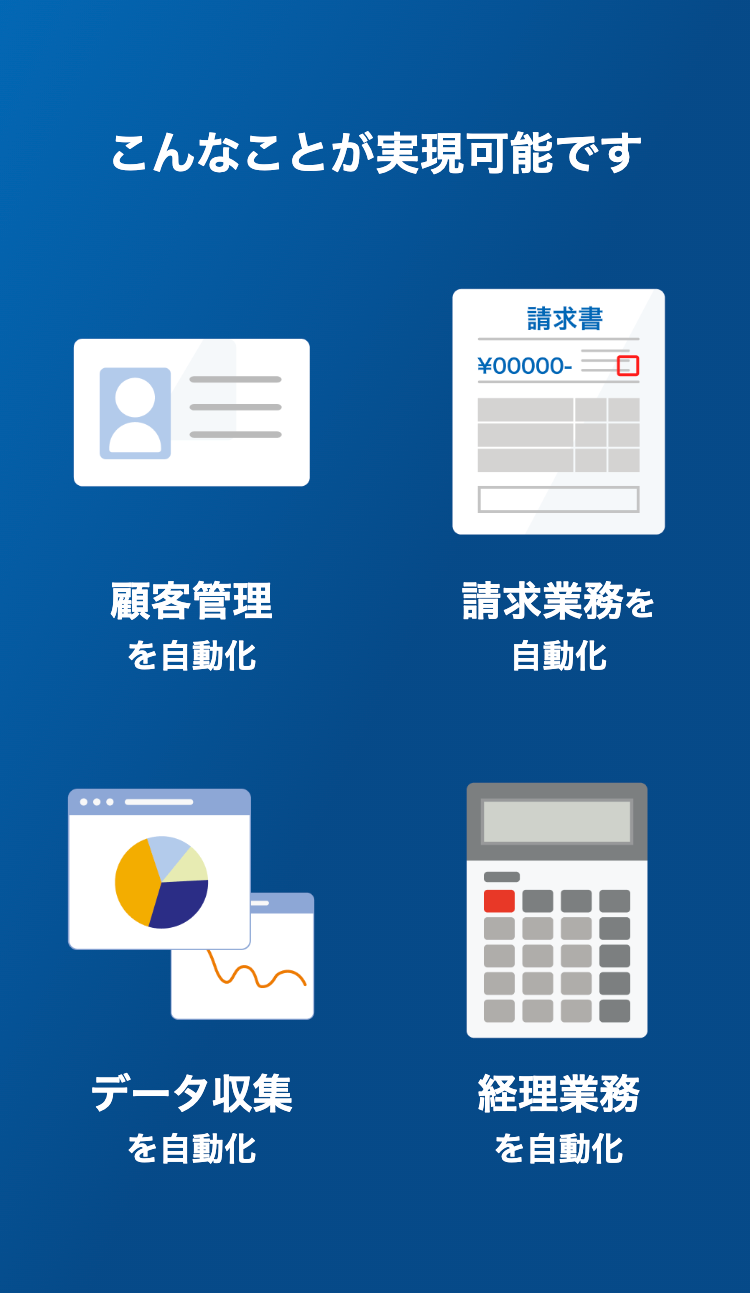 こんなことが実現可能です